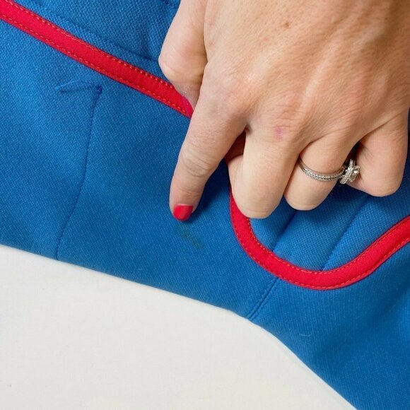 Colmar Sportswear Womens Mens Vintage Snow Ski Suit Overalls Blue L Zip Up 70s - Picture 12 of 12